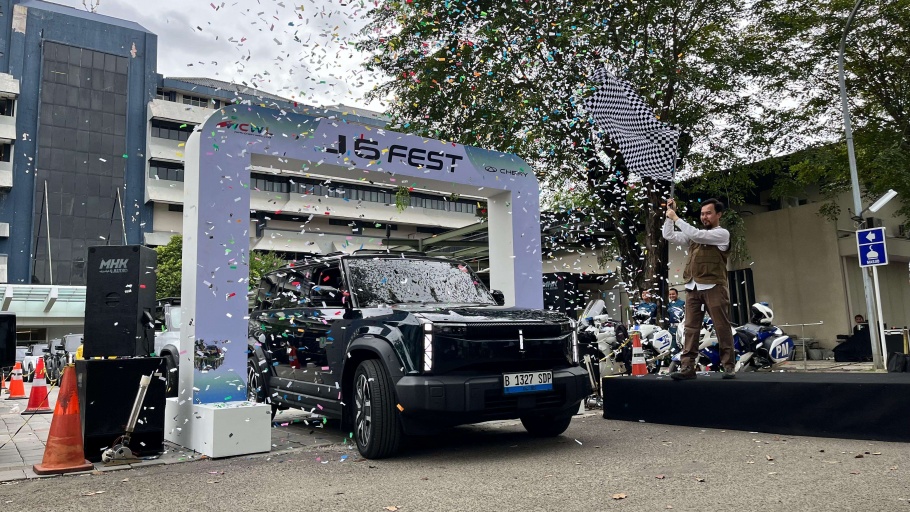 Ratusan Anggota J6 EVO Kumpul dan Offroad Bareng di Puncak Bogor