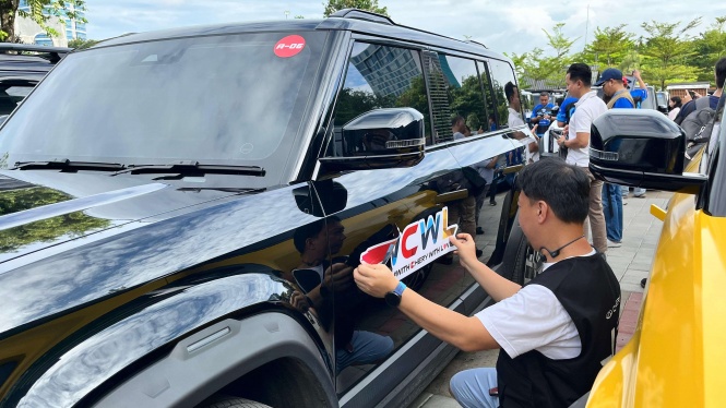 Ratusan Anggota J6 EVO Kumpul dan Offroad Bareng di Puncak Bogor
