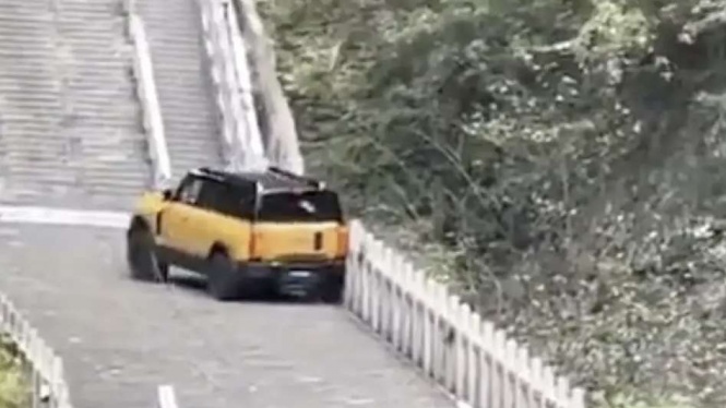 Klarifikasi Chery soal Insiden Fengyun X3L di Gunung Tianmen