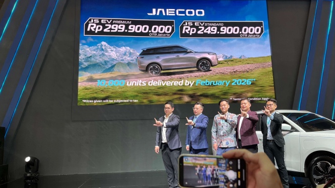 Harga Jaecoo J5 Tak Naik di GJAW 2025, Tetap Rp 200 Jutaan