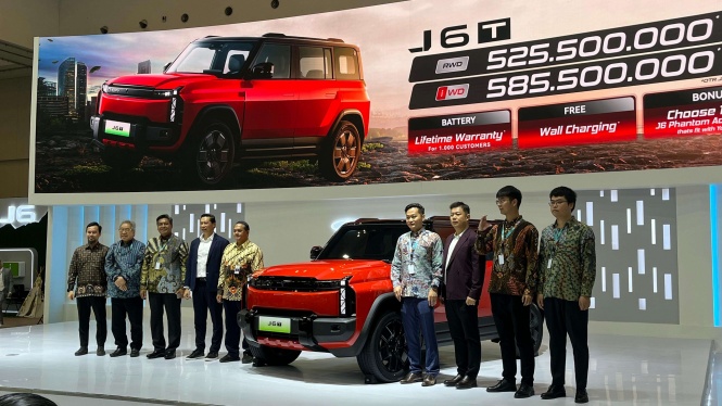 Chery J6T Diniagakan Rp 500 Jutaan di GJAW 2025, Banyak Bonus