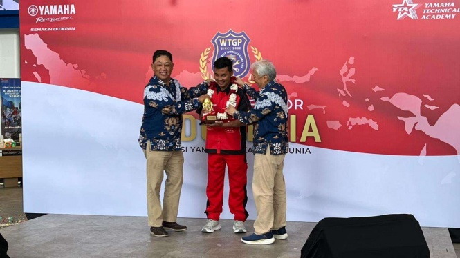 Yamaha Beri Apresiasi Kepada Teknisi yang Berprestasi di WTGP
