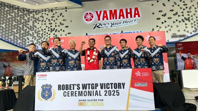 Yamaha Beri Apresiasi Kepada Teknisi yang Berprestasi di WTGP