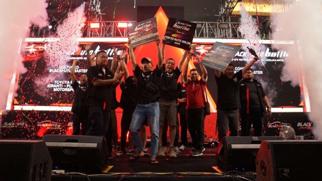 100 Mobil Ramaikan Blackauto Battle The Final 2025 di Yogyakarta