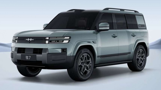 Tampilan BYD Ti7, SUV Hybrid yang Berpeluang Masuk Indonesia