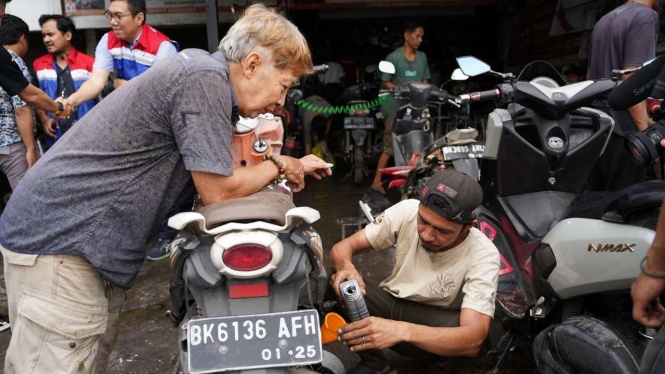 Pertamina Lubricants Bantu Korban Banjir Sumatera, Ada Oli Gratis