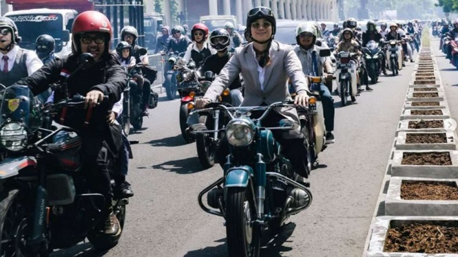 Koleksi kendaraan Dikta Wicaksono