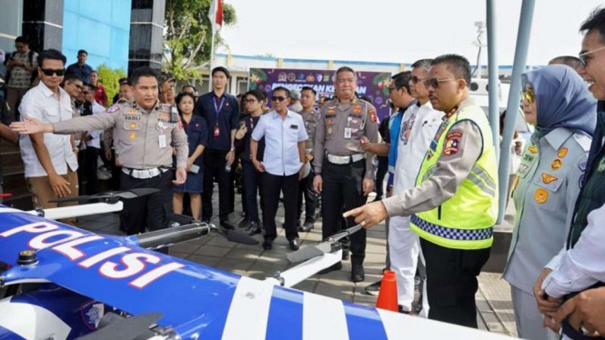 Electronic Traffic Law Enforcement Drone