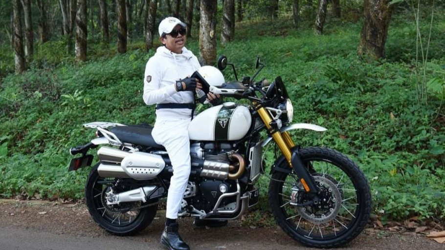 Intip Kelebihan Triumph Scrambler Dedi Mulyadi untuk Blusukan