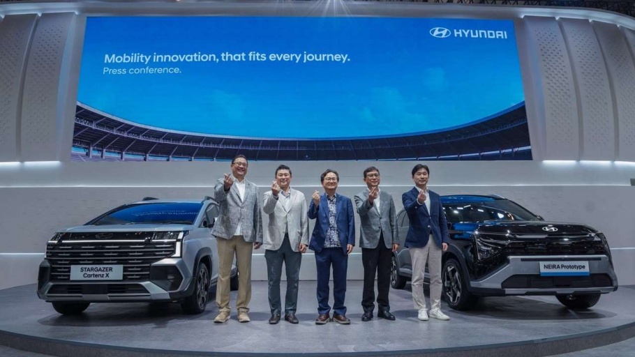 Hyundai Motor Indonesia Luncurkan Staria EV, Palisade , Ioniq 3 dan Neira 