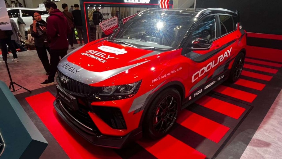 Geely Coolray Modifikasi Mejeng di GIIAS 2026, Cocok Buat Balap