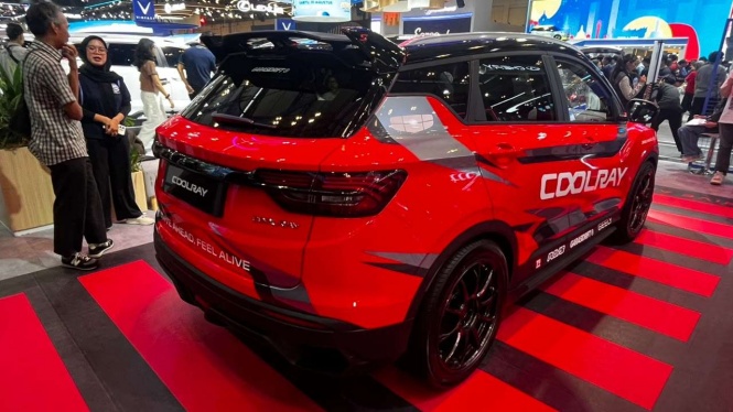 Geely Coolray Modifikasi Mejeng di GIIAS 2026, Cocok Buat Balap