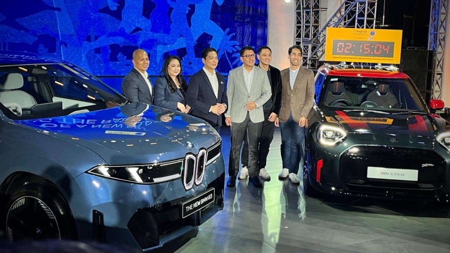 BMW iX3 Tampil Perdana di Ajang Maraton Bali