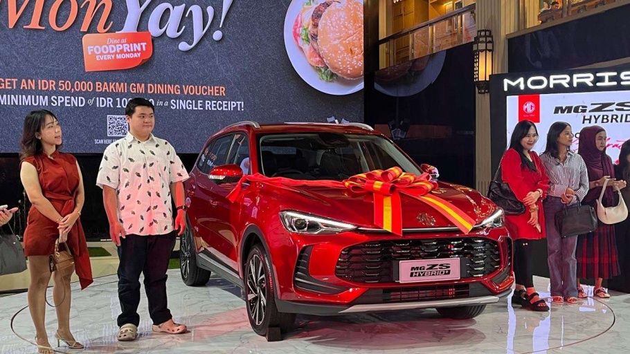 100 Unit MG ZS Hybrid+ Diserahkan ke Konsumen