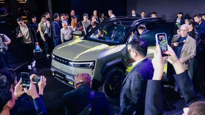 Wujud Omoda X, Kandidat Mobil Baru Chery di Indonesia
